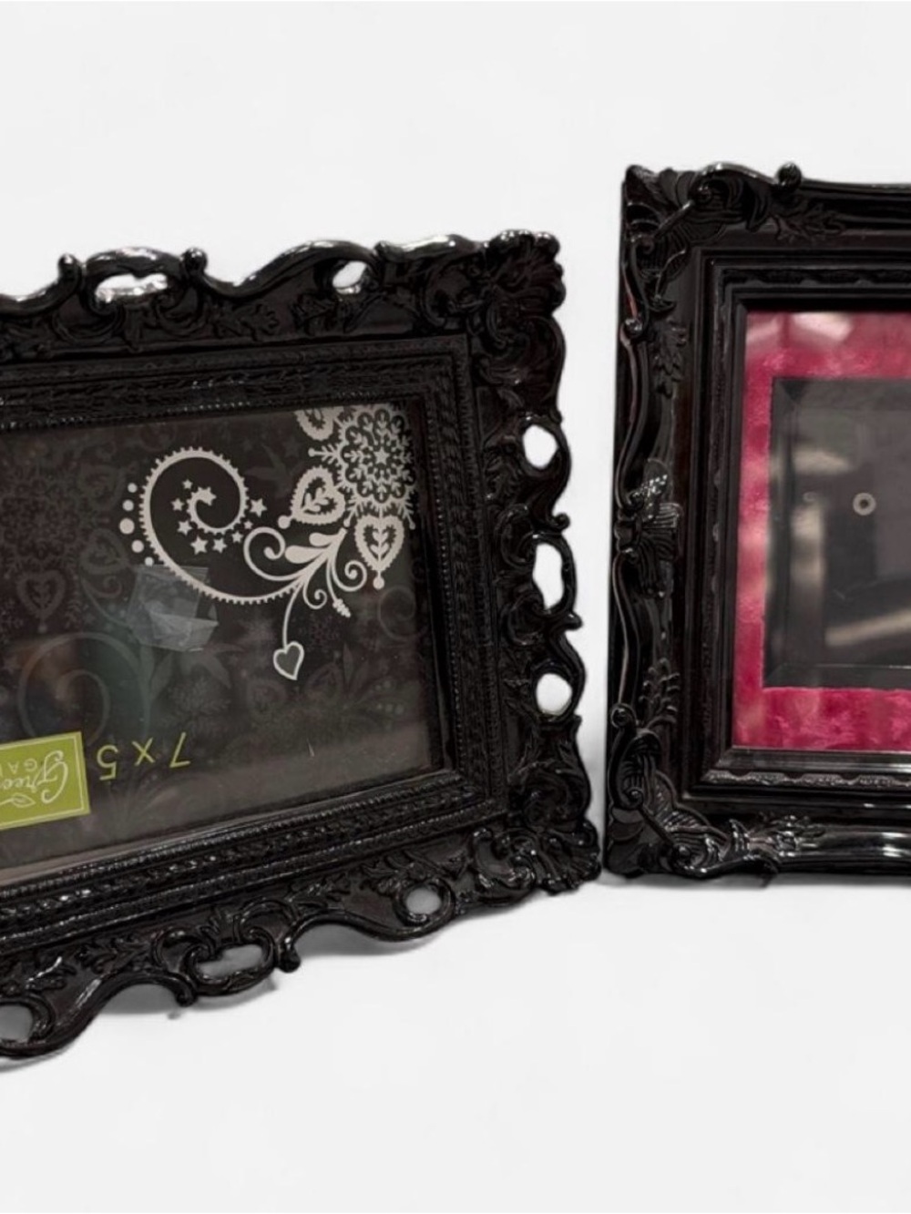 Black Ornate Decorative Picture Frame - Elegant Home Accent